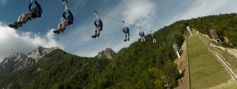 Zip line Planica