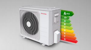 Klimatska naprava z energijskimi razredi